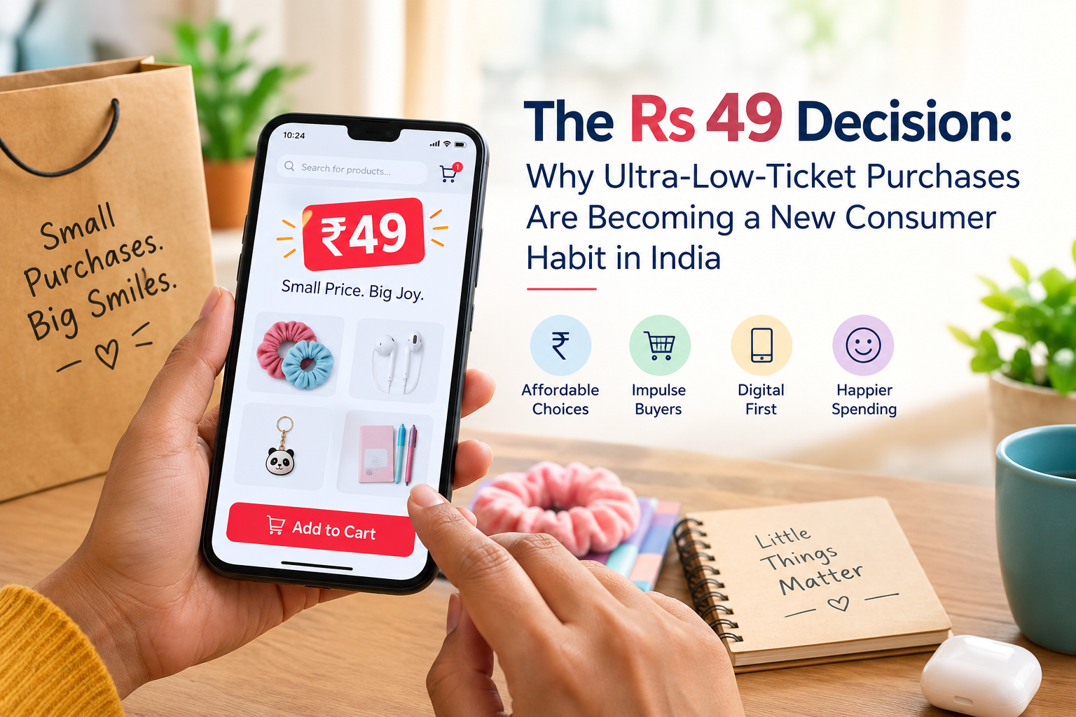 The Rs 49 Decision: Why Ultra-Low-Ticket Purchases Are Becoming a New Consumer Habit in India